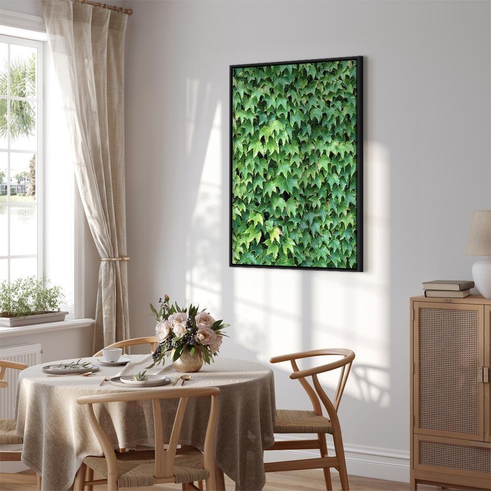 Leinwandbild - Thick Ivy (1 Part) Vertical