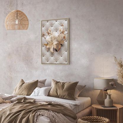 Leinwandbild - Diamond Lilies (1 Part) Vertical