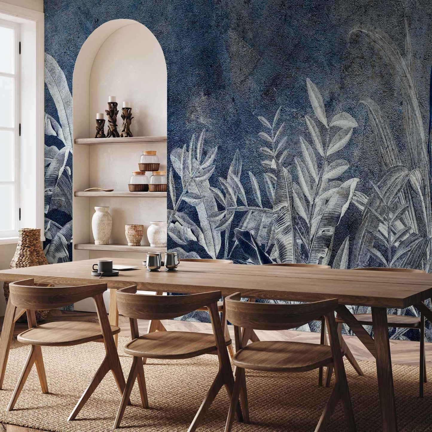 Fototapete - Night Jungle