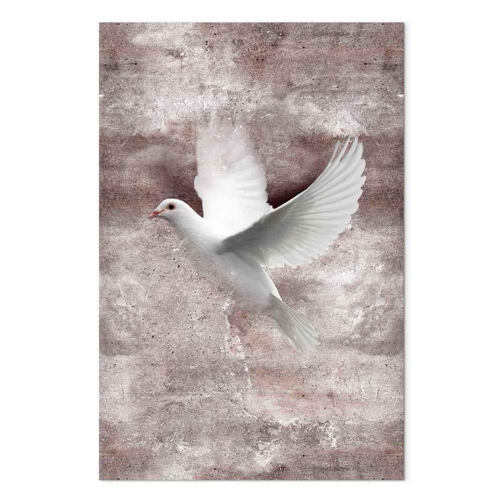 Leinwandbild - Love in Flight (1 Part) Vertical