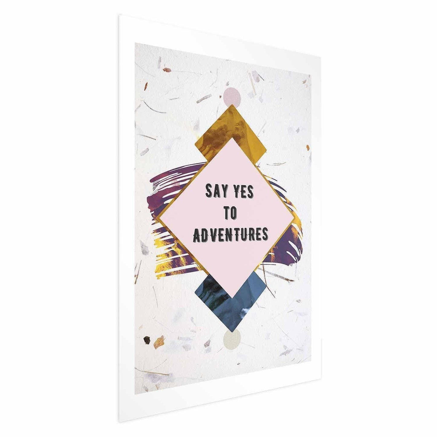 Poster - Say Yes to Adventures Artgeist