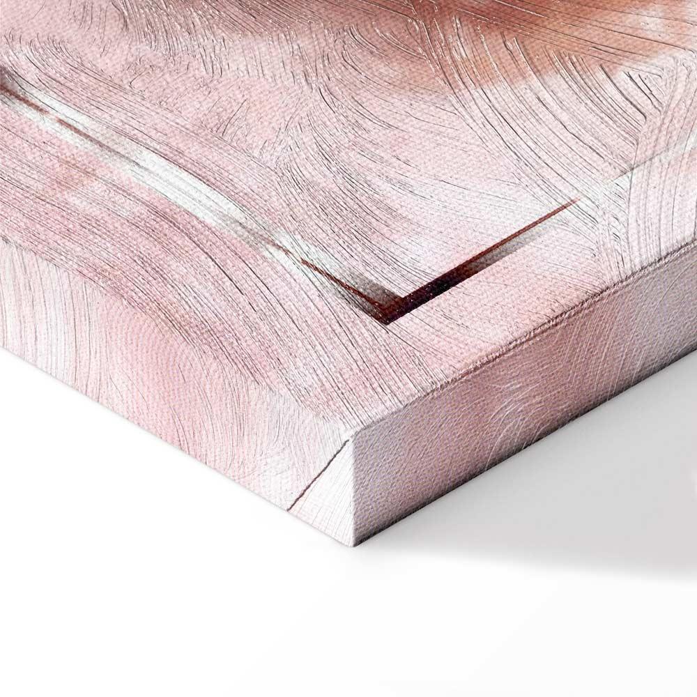 Leinwandbild - Space Flamingo (1 Part) Vertical