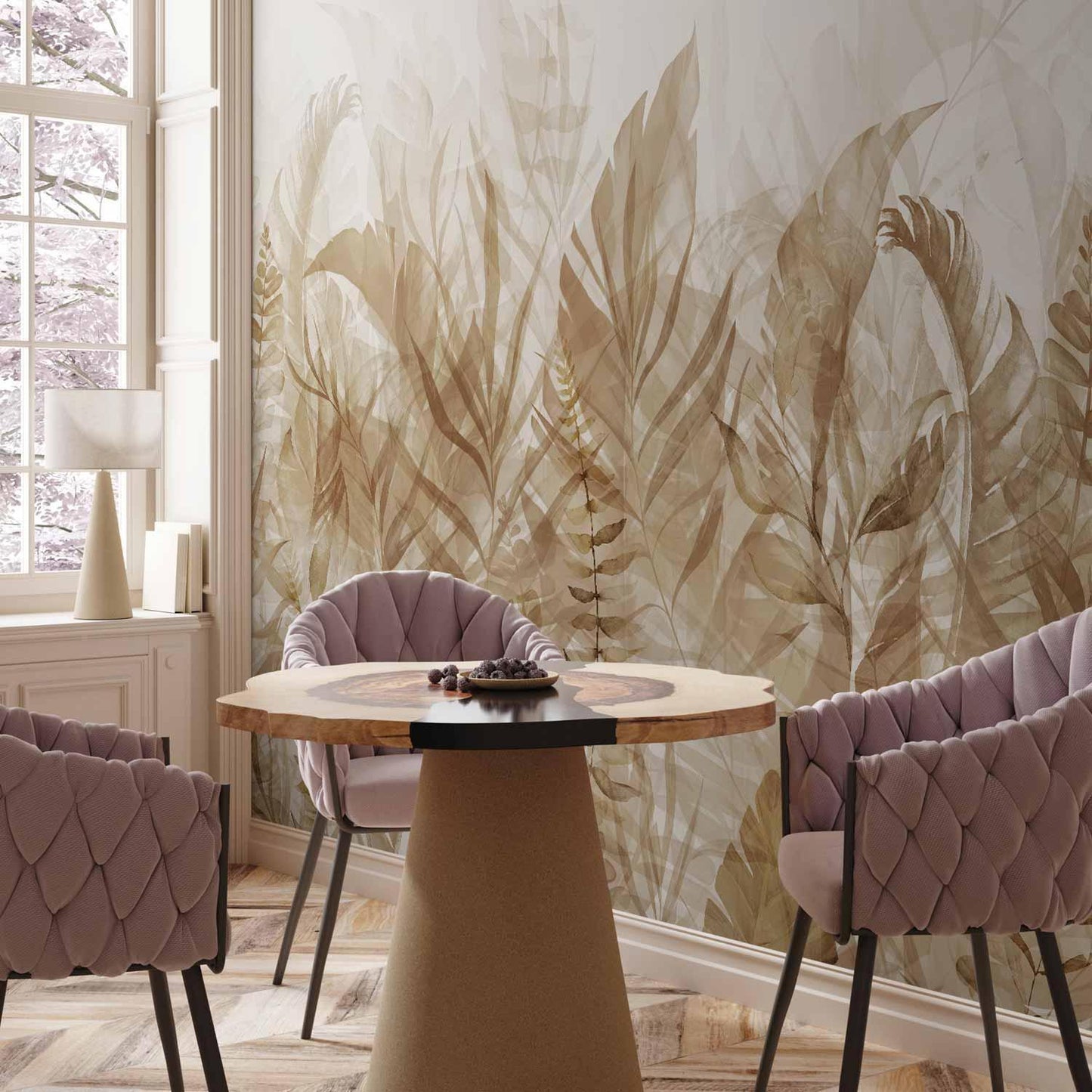 Fototapete - Magic Grove (Brown)