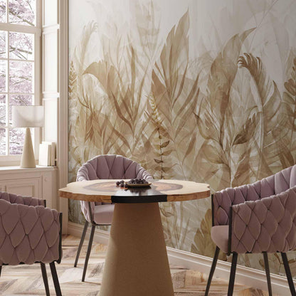 Fototapete - Magic Grove (Brown)