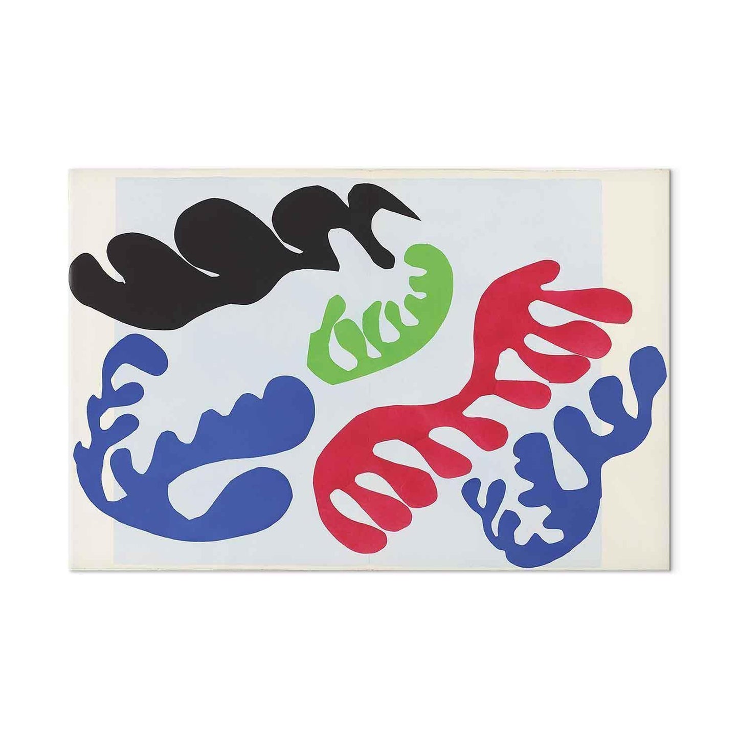 Leinwandbild - Henri Matisse – Lagoon III (from Jazz)