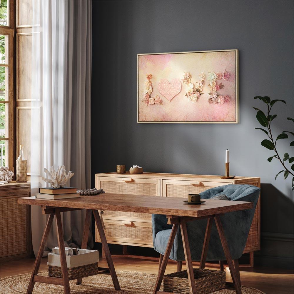 Leinwandbild - Time for Love (1 Part) Wide