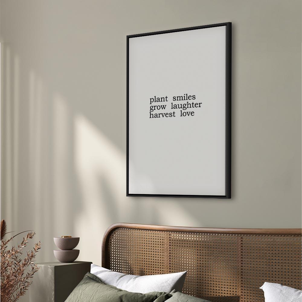 Leinwandbild - Harvest of Love (1 Part) Vertical