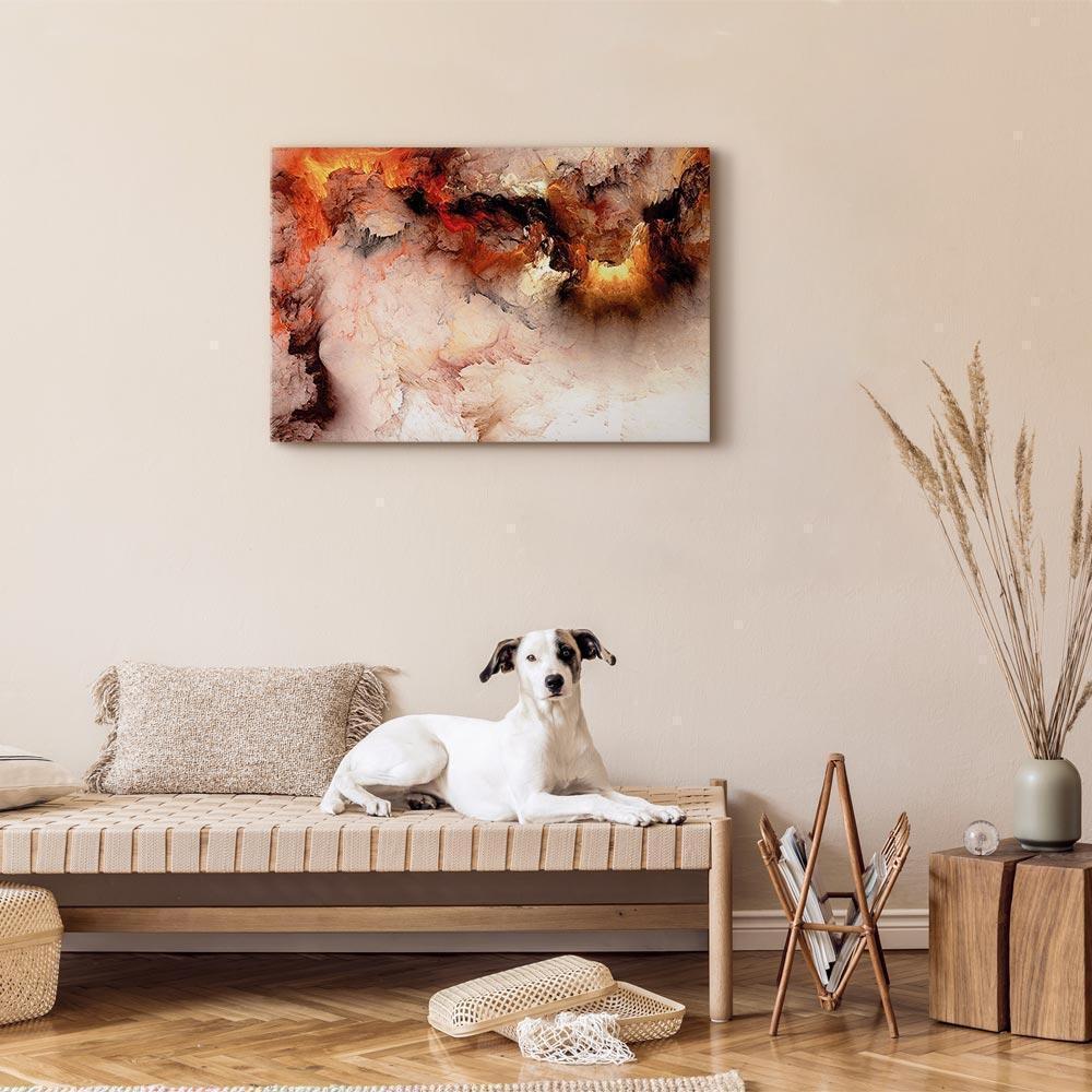 Leinwandbild - Volcanic Abstraction (1 Part) Wide