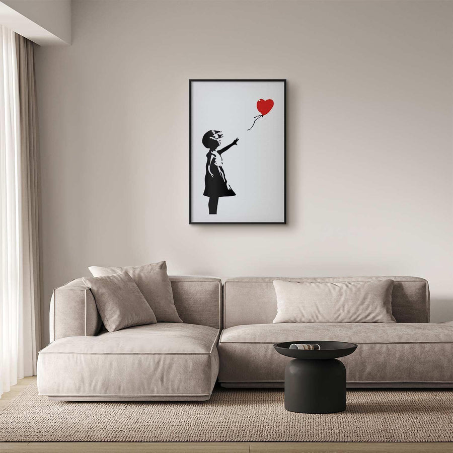 Poster - Girl with a Balloon Artgeist