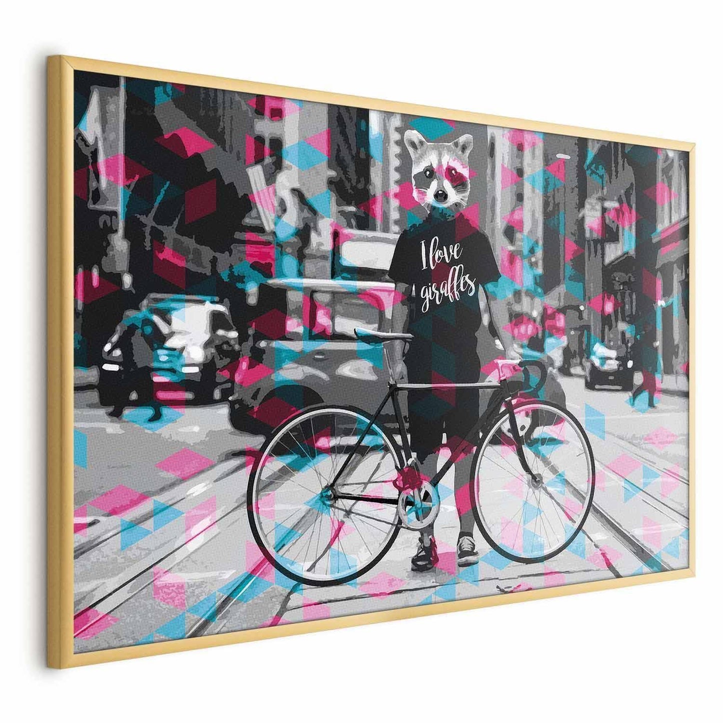 Poster - I Love Giraffes Artgeist