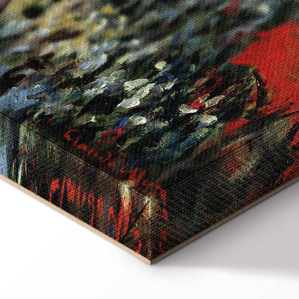 Leinwandbild - Claude Monet – The Rue Montorgueil in Paris, Celebration of June 30, 1882