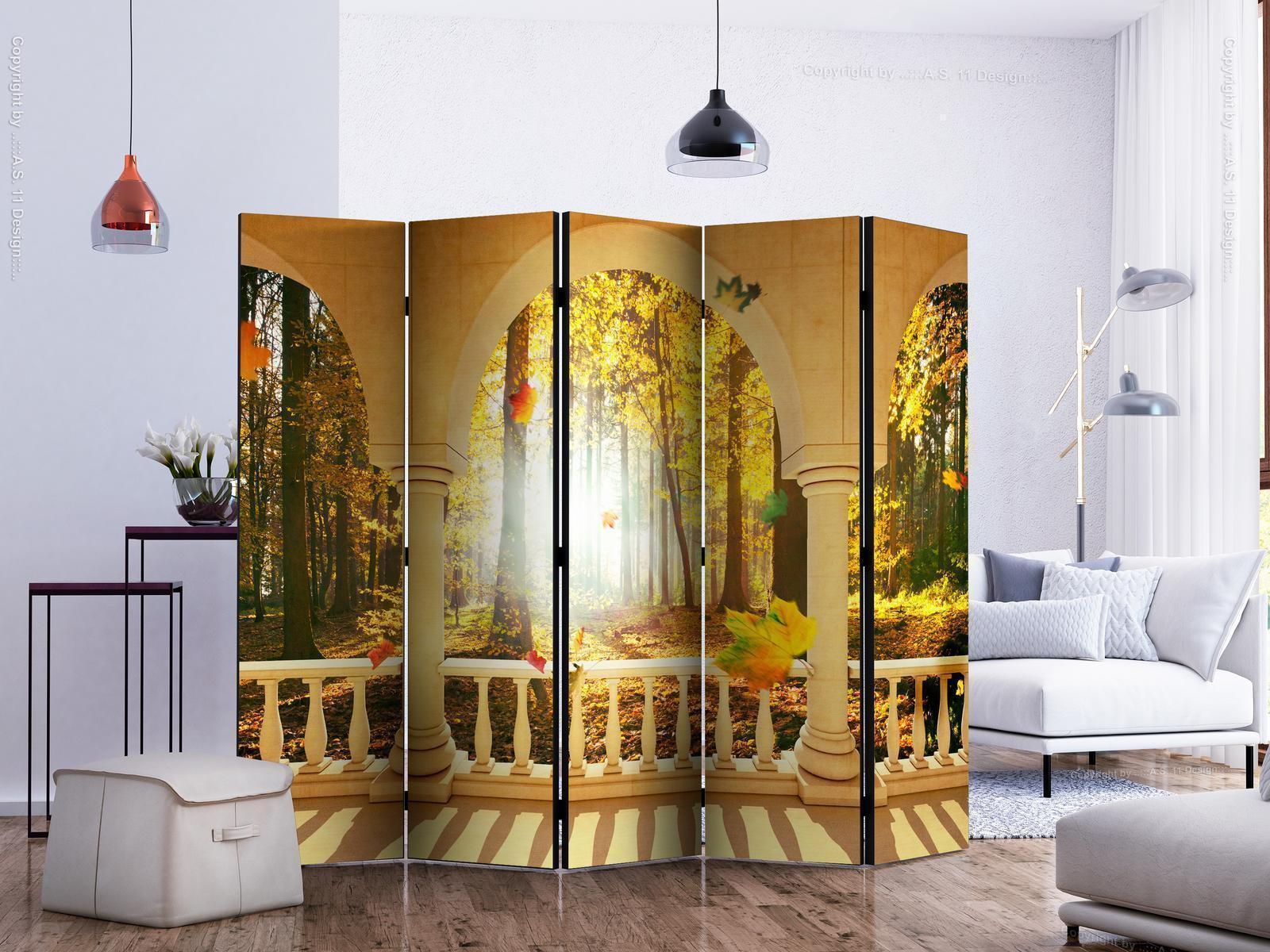 Paravent - Dream About Autumnal Forest II Artgeist