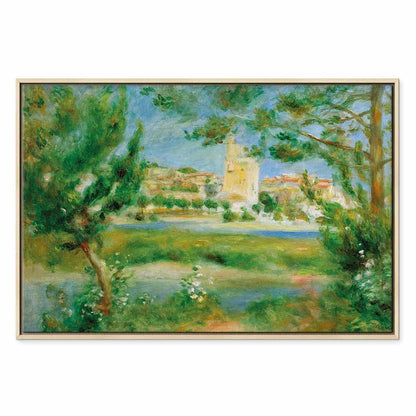 Leinwandbild - Pierre-Auguste Renoir – Villeneuveles-Avignon