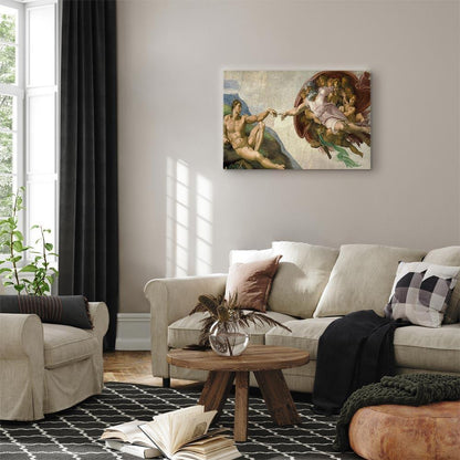 Leinwandbild - Michelangelo – The Creation of Adam II