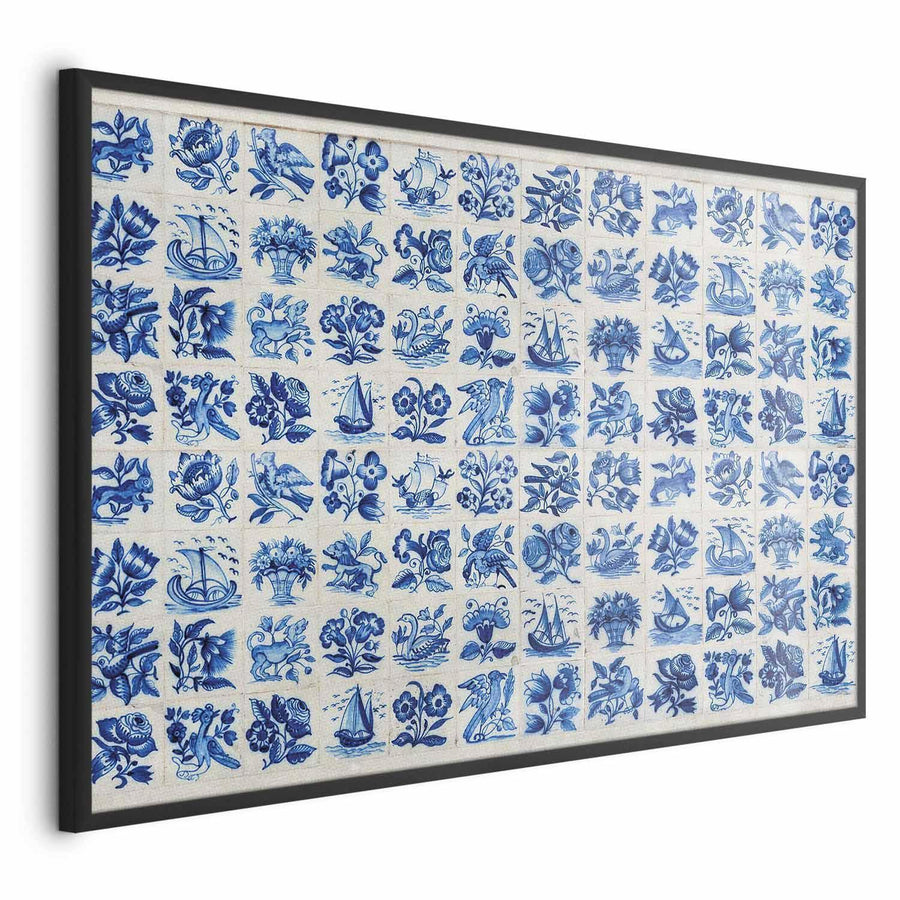 Poster - Azulejos Tiles - traditional Portuguese ceramic tiles Artgeist