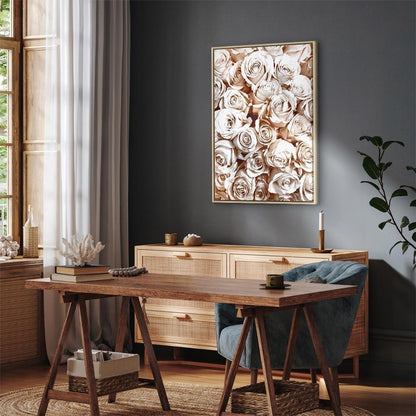 Leinwandbild - Rose Garden (1 Part) Vertical