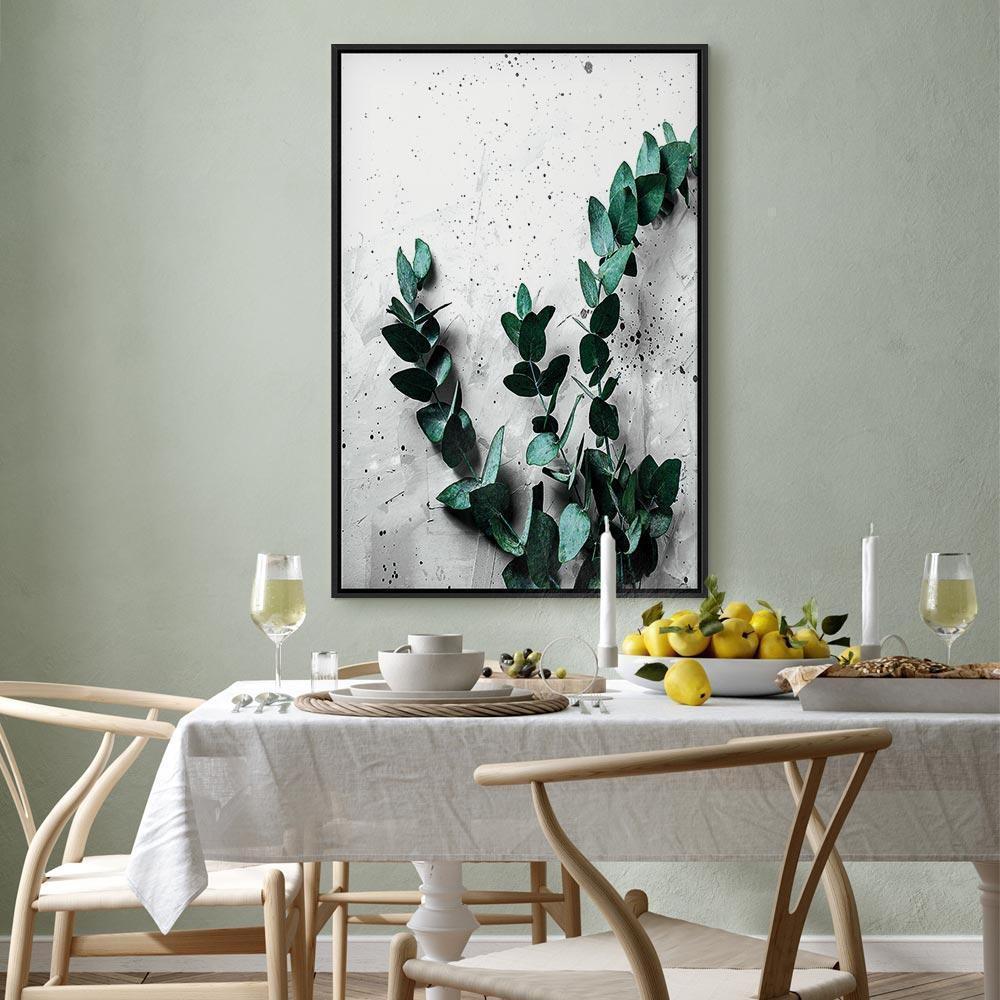 Leinwandbild - Eucalyptus Scent (1 Part) Vertical