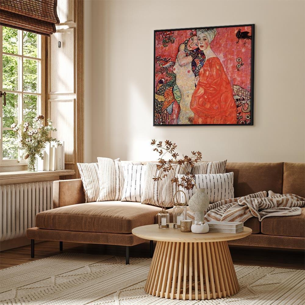 Leinwandbild - Gustav Klimt – The Women Friends