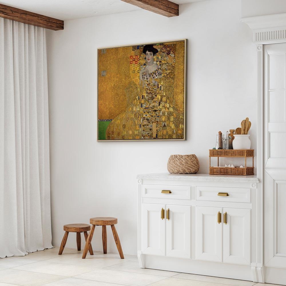 Leinwandbild - Gustav Klimt – Portrait of Adele Bloch-Bauer I