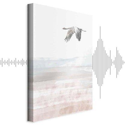 Leinwandbild - Crane's Flight (1 Part) Vertical