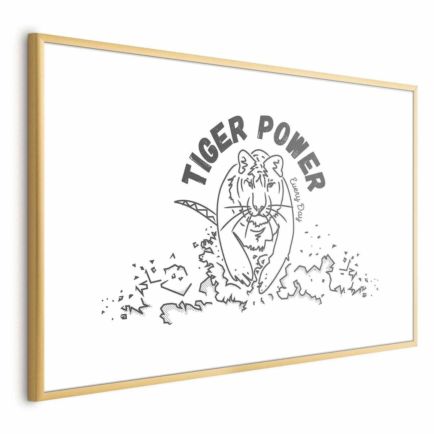 Poster - Tiger Power Artgeist