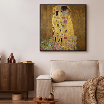 Leinwandbild - Gustav Klimt – Kiss