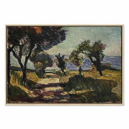Leinwandbild - Henri Matisse – Corsican Landscape with Olive Trees