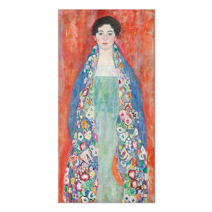 Leinwandbild - Gustav Klimt – Portrait of Fräulein Lieser