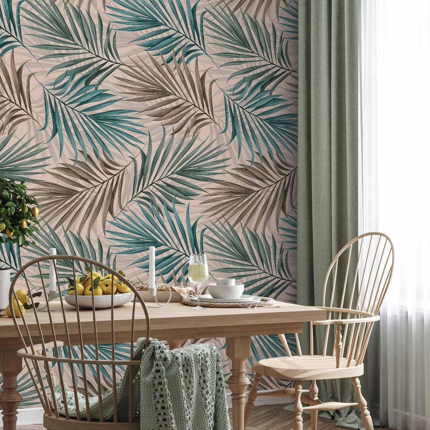 Fototapete - Leaf Chasing - Second Variant