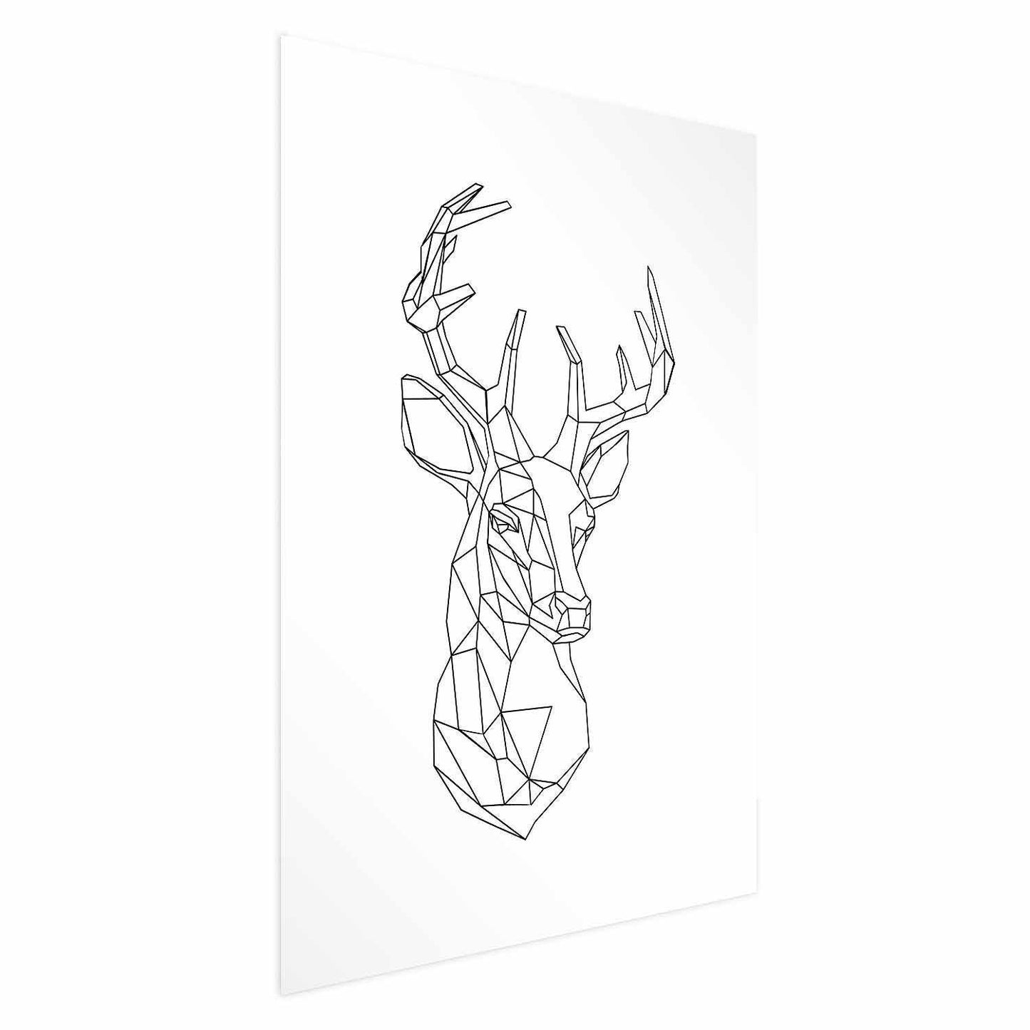 Poster - Geometric Deer Artgeist