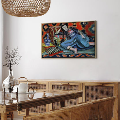 Leinwandbild - Henri Matisse – Odalisque with Turkish Chair