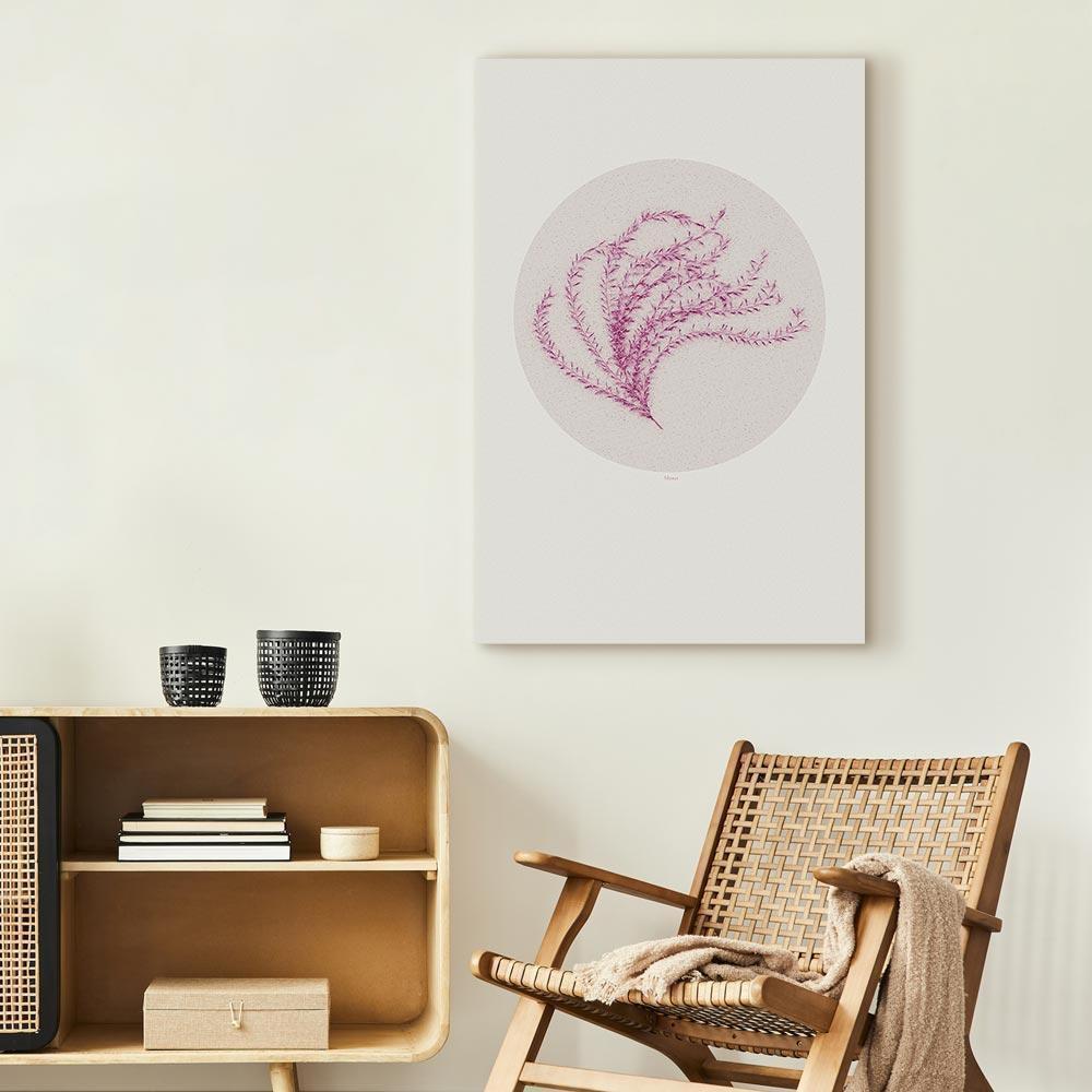 Leinwandbild - Finesse of Nature (1 Part) Vertical