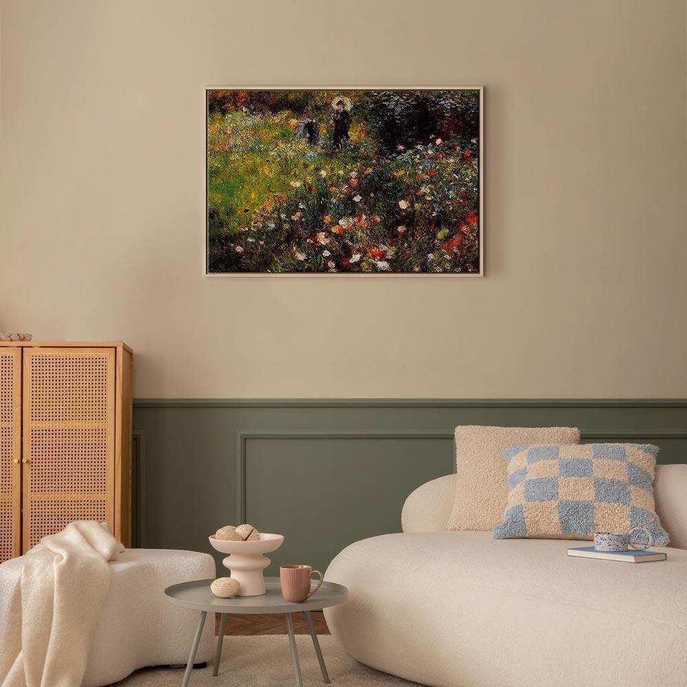 Leinwandbild - Pierre-Auguste Renoir – Summer Landscape