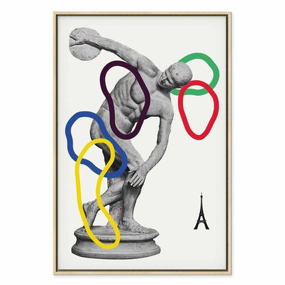 Leinwandbild - Collage Graphic