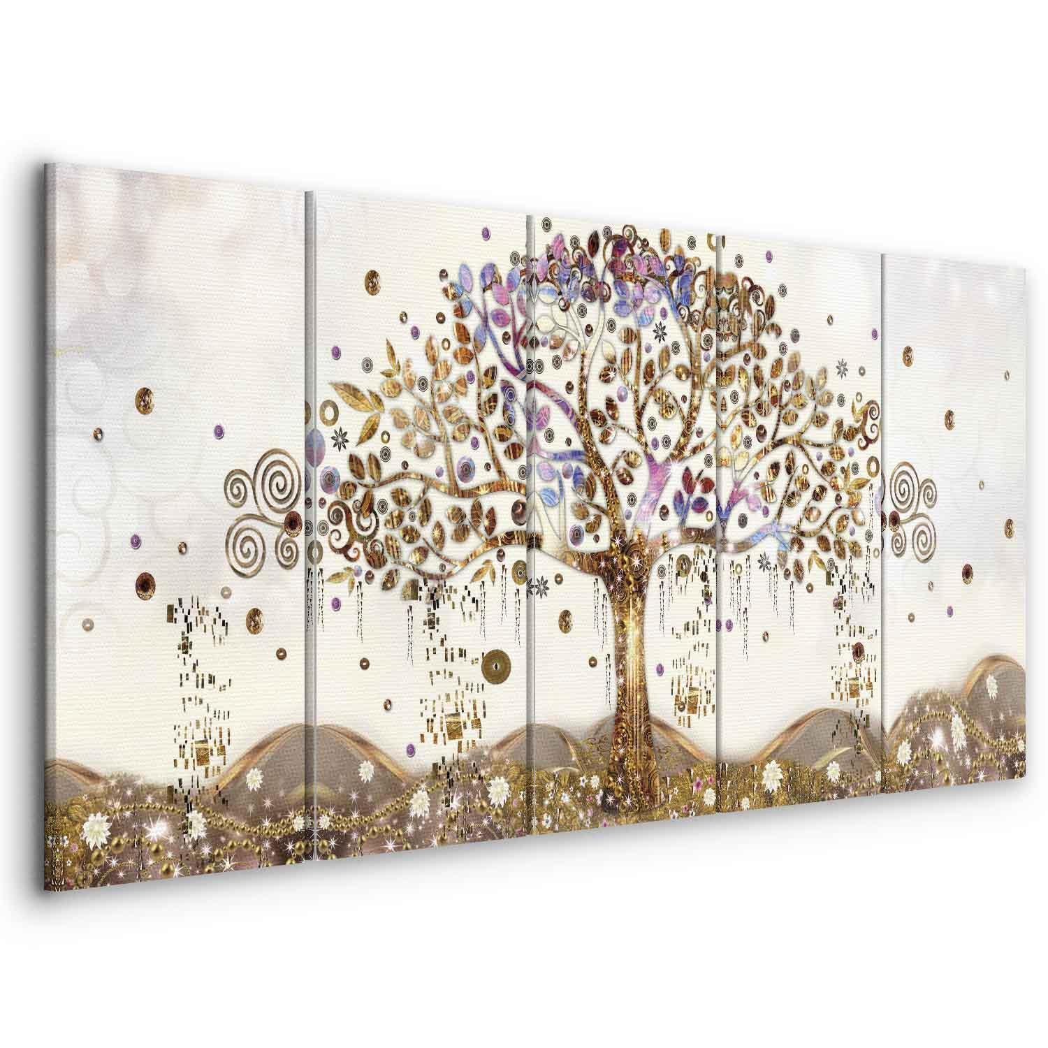 Leinwandbild - Dazzling Tree Artgeist