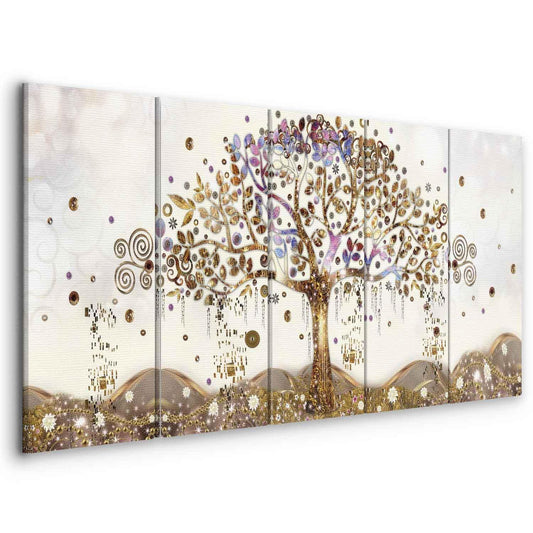 Leinwandbild - Dazzling Tree Artgeist