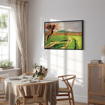 Leinwandbild - Félix Vallotton – Vallée de la Cagne