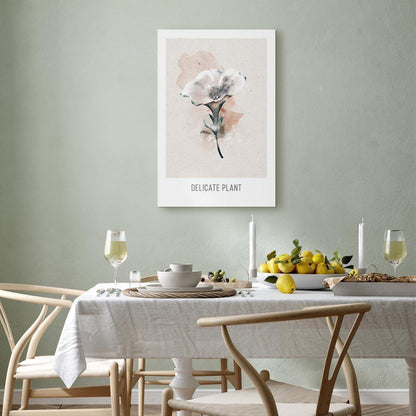 Leinwandbild - Delicate Plant (1 Part) Vertical
