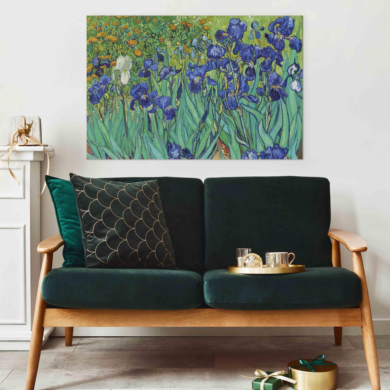 Leinwandbild - Irises - Van Gogh Artgeist