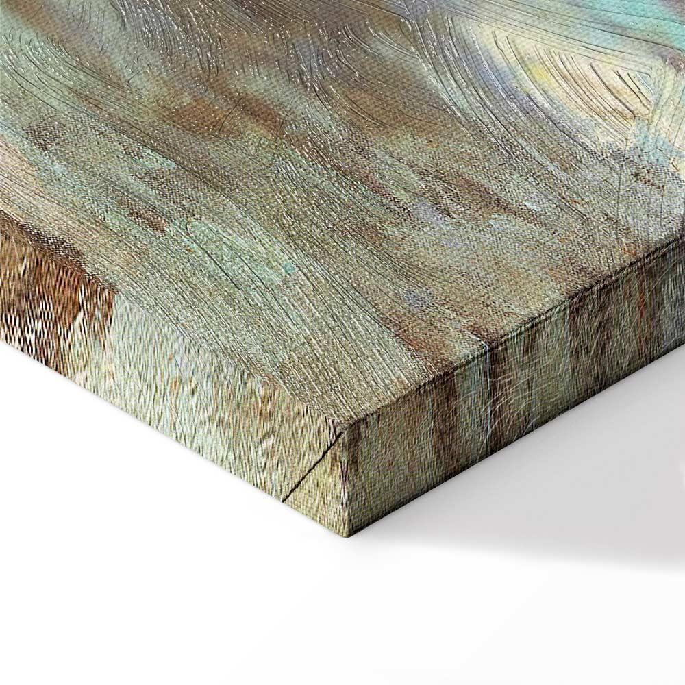 Leinwandbild - Vincent van Gogh – Fishing Boats on the Beach