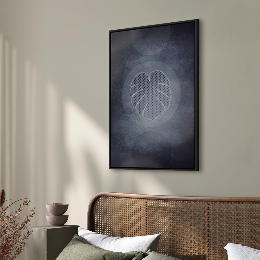 Leinwandbild - Unusual Monstera (1 Part) Vertical