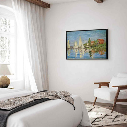 Leinwandbild - Claude Monet – Regattas at Argenteuil