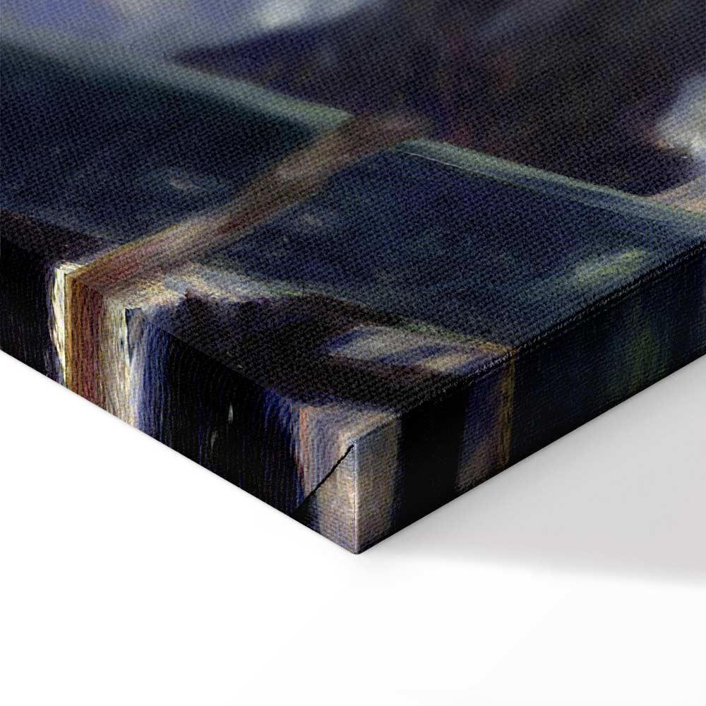 Leinwandbild - Pierre-Auguste Renoir – Le Moulin de la Galette, detail of the dancers