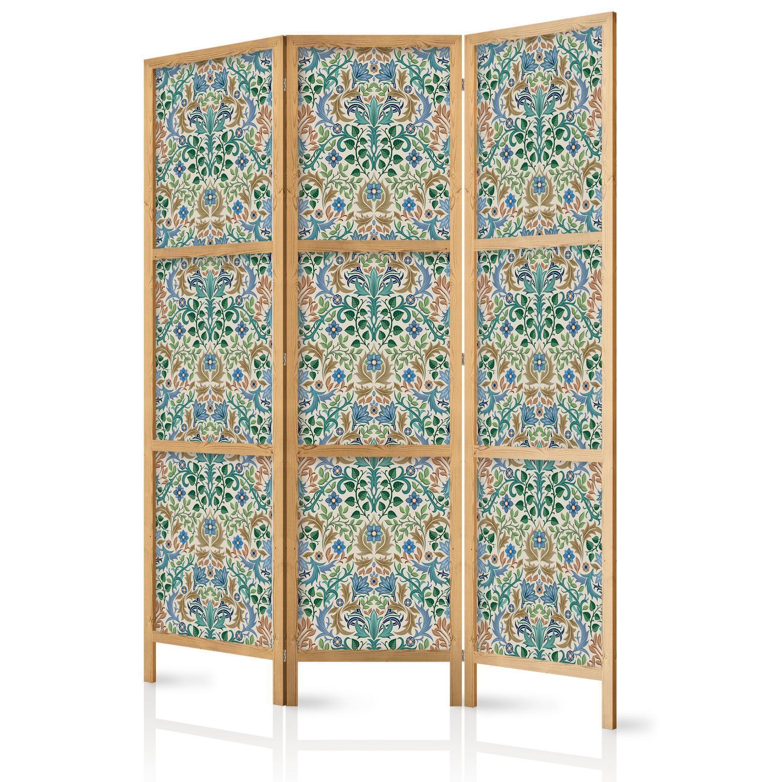 Japanischer Paravent - Retro Vintage Intricate and Rich Pattern in Victorian Style Artgeist