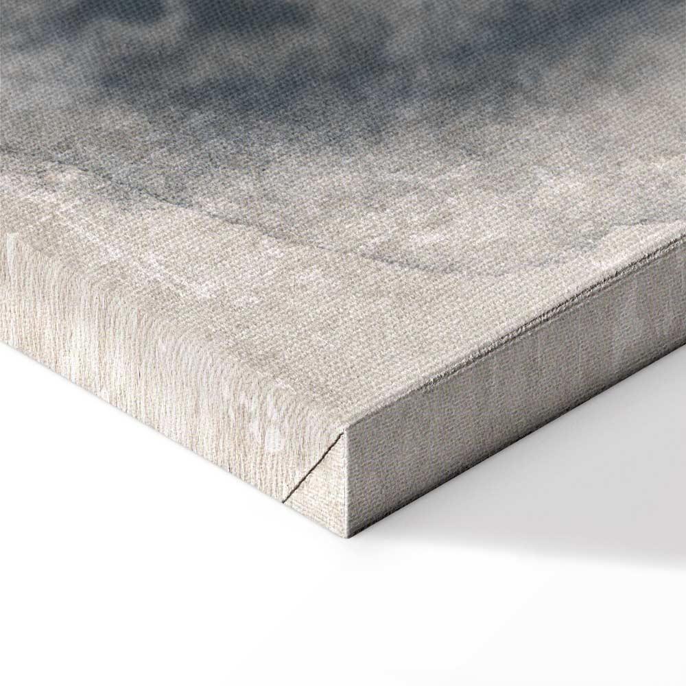 Leinwandbild - Thoughtful in Blue