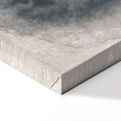 Leinwandbild - Thoughtful in Blue