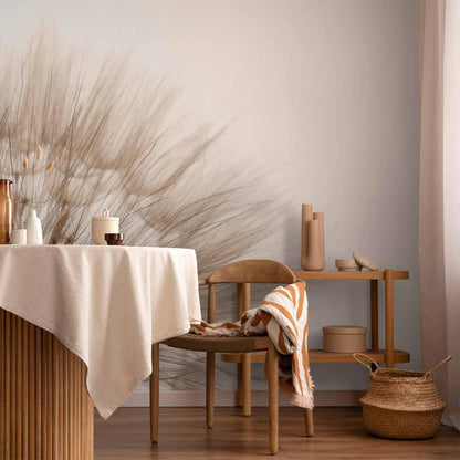 Fototapete - Nature close-up - close-up motif of a blowfly flower in sepia