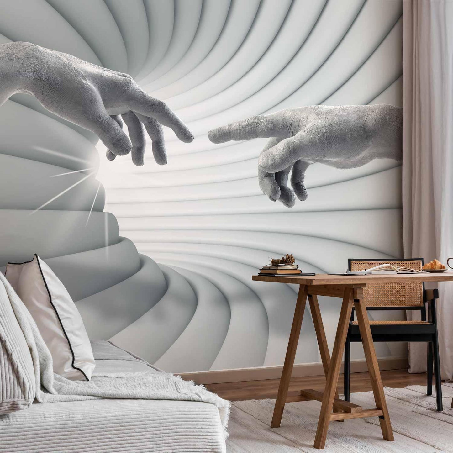 Fototapete - Touch of the Light