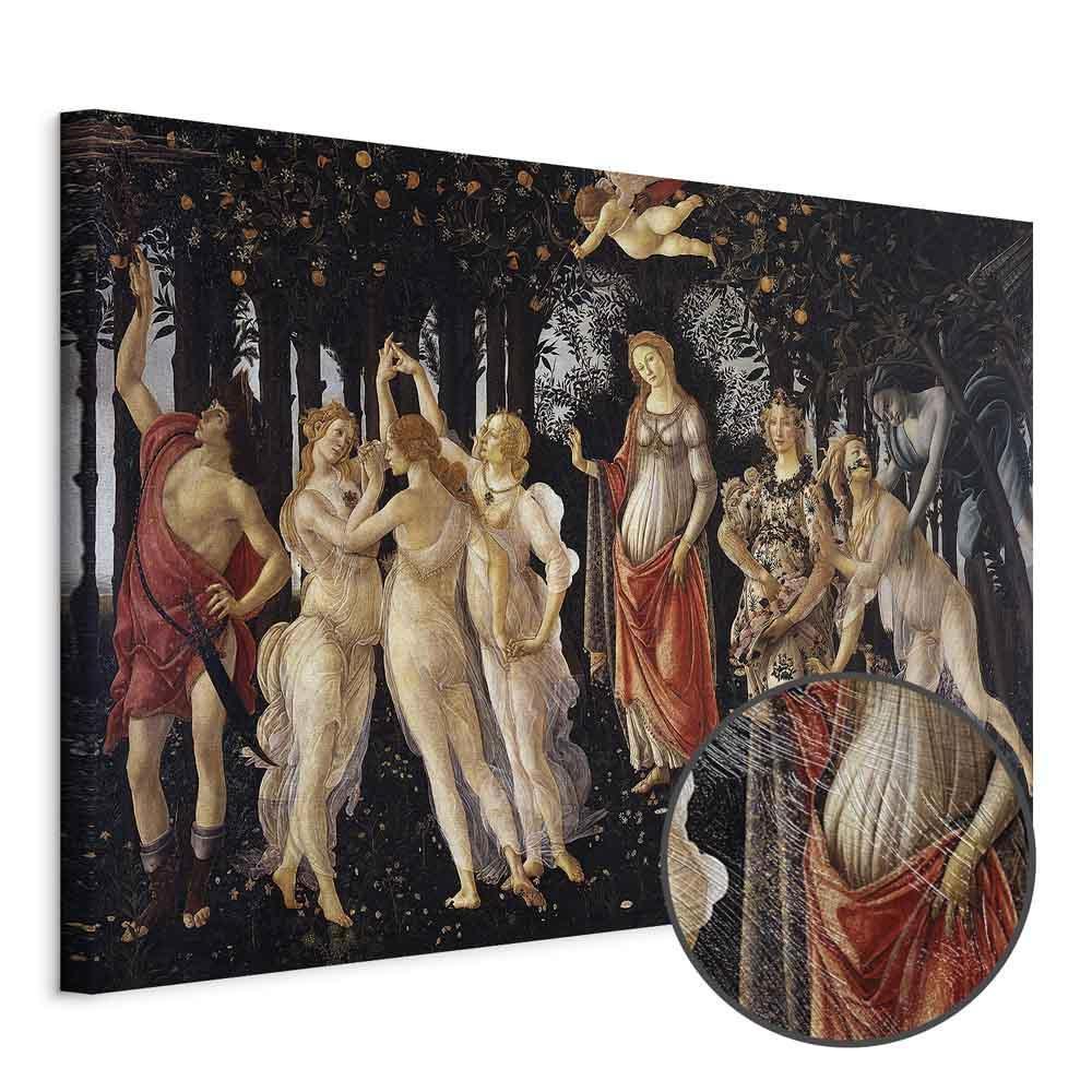 Leinwandbild - Sandro Botticelli – Primavera