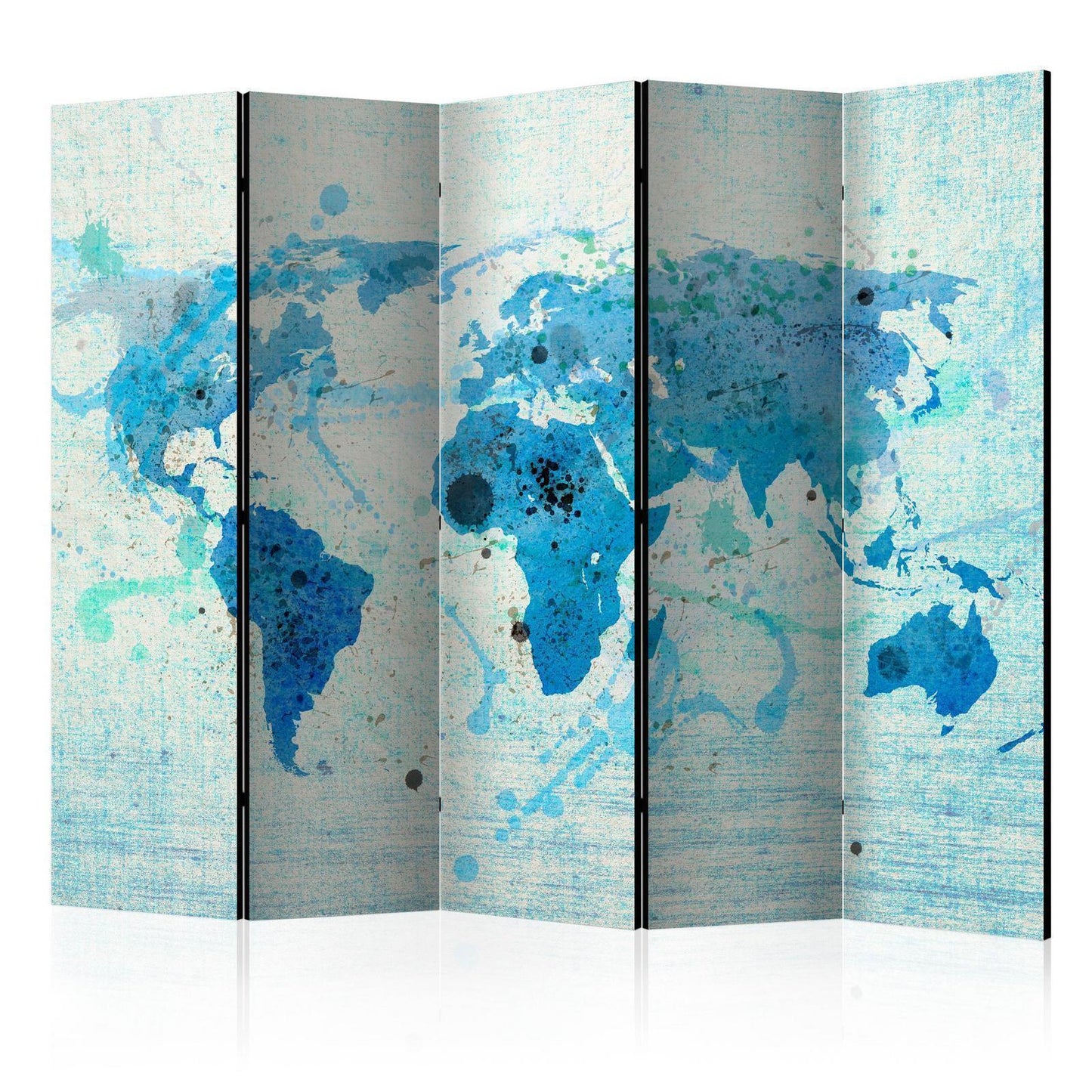 Paravent - Cruising and sailing - The World map II Artgeist